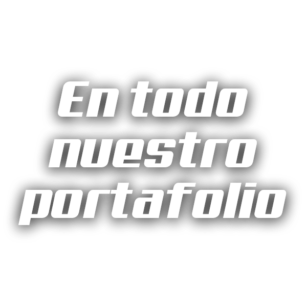 En todo nuestro portafolio